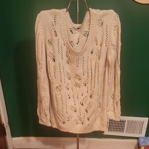 IRO Cream Cowl Neck Sweater